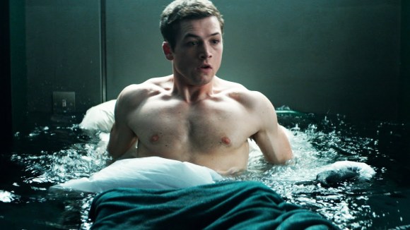 Eggsy's wet dreams were getting a little out of control